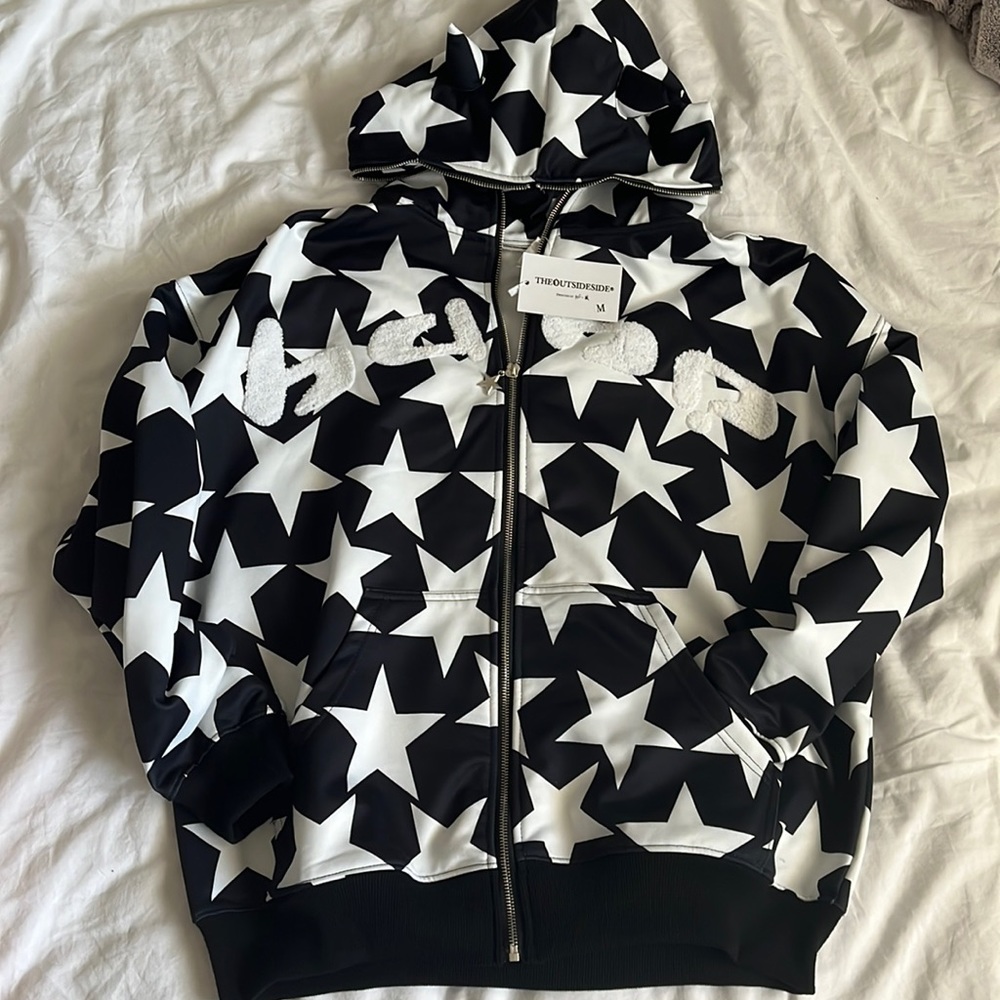 FULL ZIP STAR HOODIE⭐️
